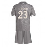 Real Madrid Ferland Mendy #23 Tretí Detský futbalový dres 2024-25 Krátky Rukáv (+ trenírky)